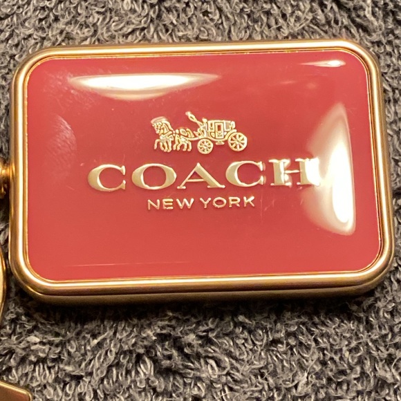 NWT Coach Horse & Carriage C4317 Bag Charm/ Key Ring - Picture 9 of 13